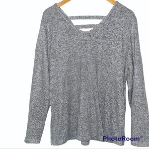 Embrace Life 18 Maternity Strappy Back Long Sleeve